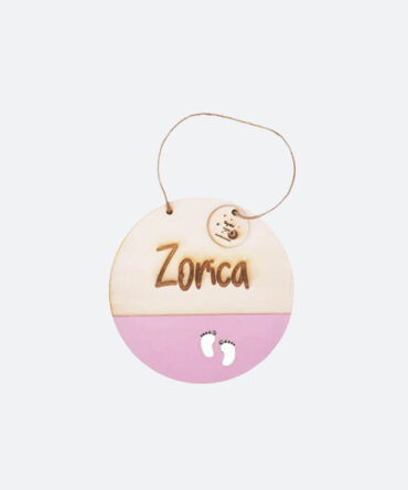 Personalizirani natpis za djevočicu