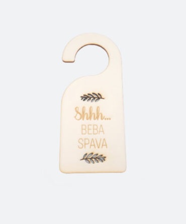 Natpis beba spava