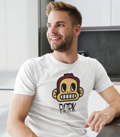 Majica za njega: Monkey s imenom