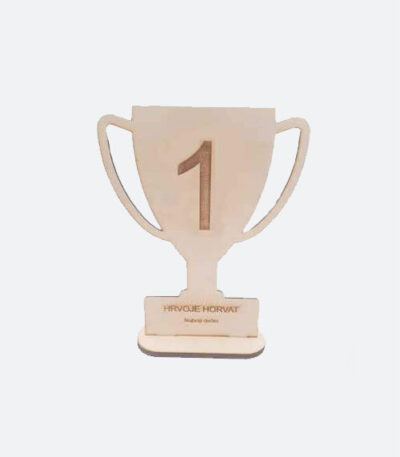 Personalizirani Drveni Pehar s tvojim tekstom