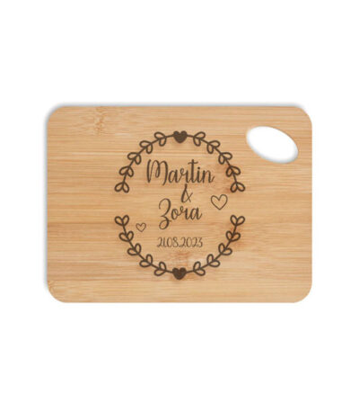 Personalizirana Daska za rezanje Vjenčanje